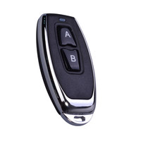 Télécommande universelle sans fil Fanwell 315/433 MHz pour ouvre-porte de garage LED, code d'apprentissage, métal, domotique, garantie 1 an