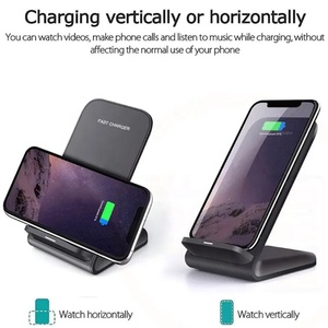 Nuevo <span class=keywords><strong>Cargador</strong></span> <span class=keywords><strong>Inalámbrico</strong></span> Plegable Qi 2026 de 15W con Soporte para Teléfono, <span class=keywords><strong>Cargador</strong></span> <span class=keywords><strong>Inalámbrico</strong></span> Portátil para iPhone, Samsung, Xiaomi - Product Image 4