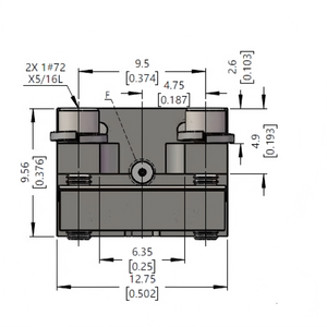 ZCOM 2,92mm Weiblicher Endanschluss RF-Koaxialstecker K-Typ 50 Ohm PCB-Kantenmontage DC-40GHz - Product Image 4