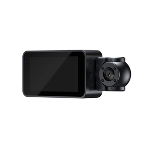 OEM de alta calidad 1080P HD DVR Dashcam 360 ° Coche imagen inversa caja negra pantalla IPS 3 lentes espejo retrovisor frontal cámara de salpicadero negro - Product Image 2