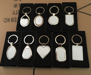 พวงกุญแจโลหะทรงสี่เหลี่ยม รุ่นใหม่ JSK-04 จากโรงงานอี้อู สำหรับงานพิมพ์ซับลิเมชั่น เหมาะสำหรับของขวัญส่งเสริมการขาย/ของขวัญคริสต์มาส - Product Image 4