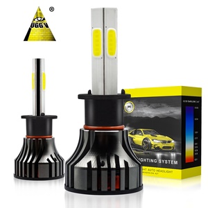 Nuova Lampadina LED a 4 Lati per Fari Auto, 50W 6000K, Illuminazione a 360°, 4 Chip COB, Estremamente Luminosa, Attacco H11 H7, 12V - Product Image 4