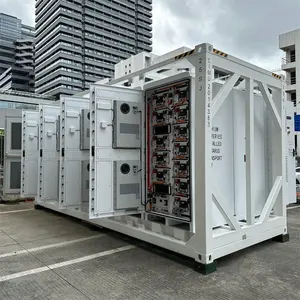 1MWh 5MWh 10MWh फॉस्फेट Lifepo4 बैटरी सौर ऊर्जा भंडारण के लिए 10ft BESS 20ft 40ft कंटेनर बैटरी ऊर्जा भंडारण की व्यवस्था