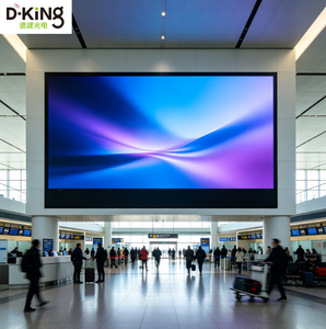 Écran d'affichage LED intérieur pour métro, RER et TGV, mur vidéo LED à raccordement sans soudure pour affichage de guidage dans les gares de transport - Product Image 1