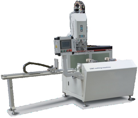 Высокоточный алюминиевый профиль CNC сверлильный и фрезерный станок для окон и дверей