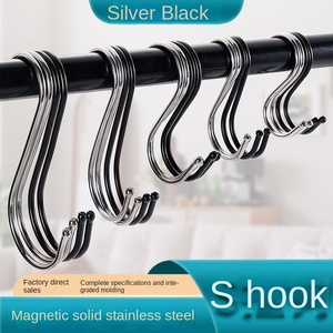 <span class=keywords><strong>Gancho</strong></span> <span class=keywords><strong>S</strong></span> decorativo al por mayor <span class=keywords><strong>en</strong></span> acero inoxidable, cinta de pulido de aluminio y hierro negro, <span class=keywords><strong>gancho</strong></span> <span class=keywords><strong>S</strong></span> fabricado - Product Image 4
