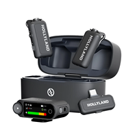 Original pour Hollyland LARK MAX 2 Combo - Système de monitoring audio sans fil à faible latence pour 2 personnes avec suppression du bruit par IA