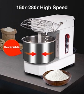Amasadora de Espiral de Mesa con Cabezal Inclinable de 10L-40L, Máquina para Amasar Harina, 110V 220V, Uso Comercial en Panadería - Product Image 5