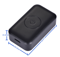 Aplikasi Waktu Nyata + Pelacak Web + SMS GPS Pelacak Mini G03 untuk Anak-anak/Orang Tua SOS