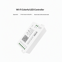 Contrôleur LED WiFi Pixel DC5-24V 2048 Pixels, Contrôle par Application, Mode AP STA, Mémoire de Dernière Position pour Éclairages de Scène et Accessoires d'Éclairage