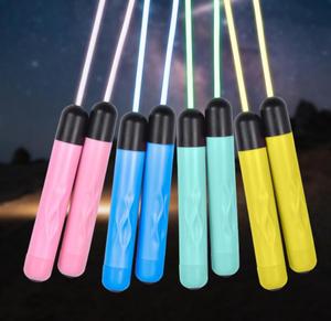 Cuerda de saltar de Fitness con luz LED rosa brillante, Material ABS inteligente, <span class=keywords><strong>Crossfit</strong></span>, saltar para uso doméstico - Product Image 2