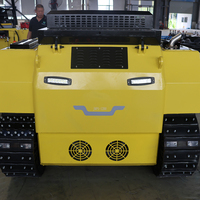 Robot de drainage intelligent amphibie flottant sur roues et chenilles, hydraulique, pour la lutte contre les incendies et les secours d'urgence