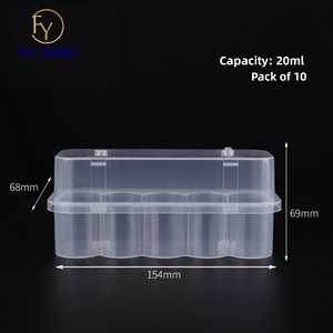 Flacons de poudre lyophilisée de peptides à haute capacité et anti-écrasement, 3 ml/5 ml/7 ml/<span class=keywords><strong>10</strong></span> ml, emballage en boîte en plastique de <span class=keywords><strong>10</strong></span> pièces - Product Image 5
