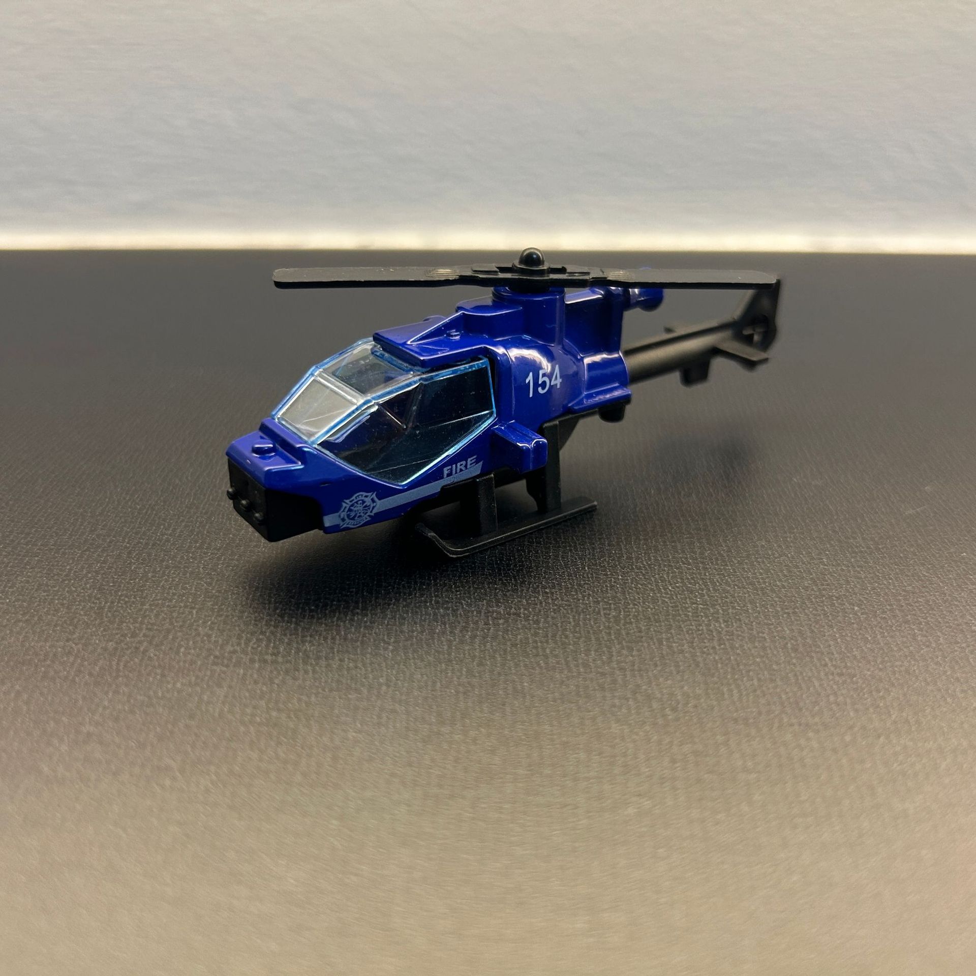 Modèle de chasseur bleu