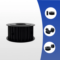 Poulie de distribution en aluminium et acier HTD S3M 40 44 48 50 60 72 dents, largeur de courroie 6 mm, en stock usine