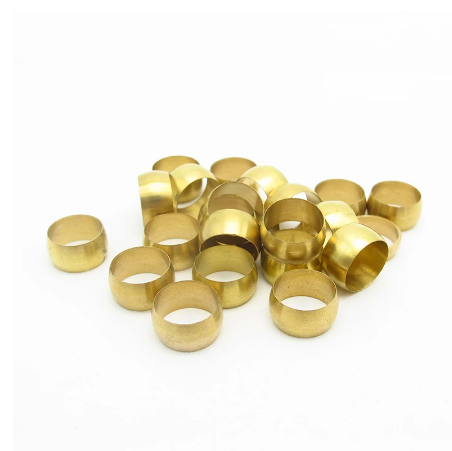 8 мм ID латунь Подходит Для компрессионной муфты фитинг втулка кольцо ободка