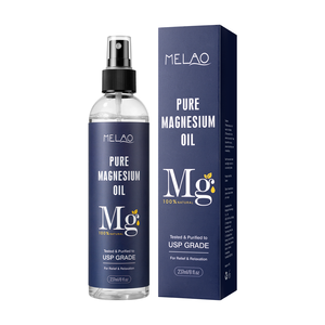 USP Grade Magnesium Oil Liquid Spray for Athletes Muscle Soreness Support Pure Magnesium <b>Chloride</b> Body Spray for Night Use - Product Image 3