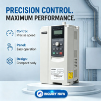 Solution de contrôle moteur SAFESAV, fonction de contrôle PID, affichage numérique, protection contre les sous-tensions, 50 Hz, Modbus VFD