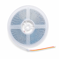 Bande LED étanche IP67 à spectre complet 24V, CRI95 élevé, SMD2835, 192 LED/m, blanc réglable, ruban lumineux flexible