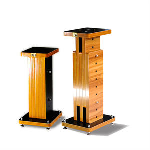 Support de haut-parleur HIFI DY-10, amortisseur de chocs audio, support de sol, support de son <span class=keywords><strong>surround</strong></span>, support de moniteur, support de bibliothèque, support de boîte, réglage rétractable - Product Image 3