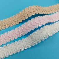 Accessoires de Vêtement Sous-vêtements Dentelle Picot Sangle Élastique Brodée en Nylon pour Soutien-gorge et Sous-vêtements