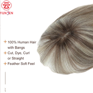 Topper <span class=keywords><strong>de</strong></span> <span class=keywords><strong>Cabello</strong></span> Chino 100% Remy con Encaje para <span class=keywords><strong>Cabello</strong></span> Fino, Inspirado <span class=keywords><strong>en</strong></span> Celebridades, <span class=keywords><strong>en</strong></span> Stock para Mujeres - Product Image 2