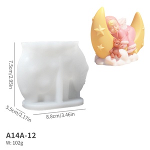 แม่พิมพ์ซิลิโคนเทียนรูปแม่และเด็ก-แม่พิมพ์พระแม่มารี-แม่พิมพ์พระกุมารเยซูคริสต์มาส - Product Image 6