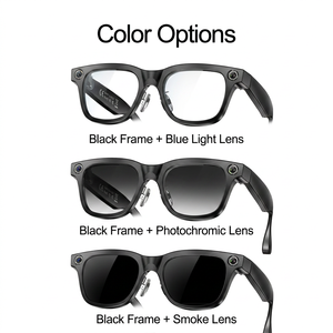 Lunettes Intelligentes avec Caméra 20MP, Lunettes Caméra IA pour Vlog, Cyclisme en Extérieur, Appels Mains Libres, Étanchéité IP66, Commande Vocale - Product Image 2