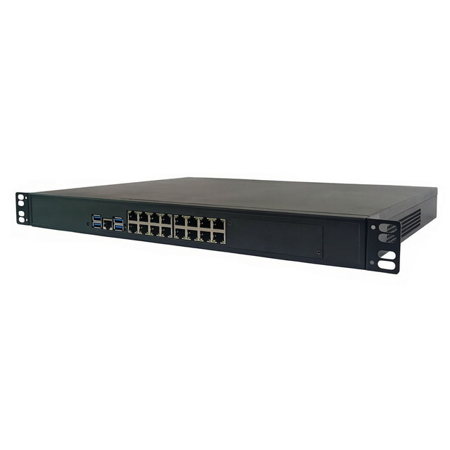 1U Rackmount Security Server Intel Xeon E5 V4 Firewall Appliance 16x 2.5G LAN I226-v 4x 10Gb SFP+ 2U Network Management Router