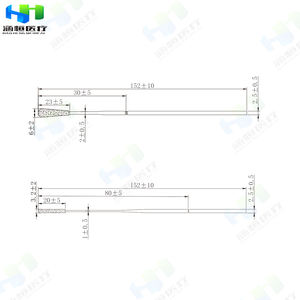 한향 일회용 의료 검사 샘플링 구강 비강 면봉 몰려 병원용 비 인두 무리 샘플링 면봉 - Product Image 3