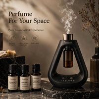 Diffuseur d'huiles essentielles de haute qualité HYGEA, diffuseur intelligent USB alimenté par batterie, aromathérapie sans eau, humidificateur d'air, appareil de diffusion de parfum