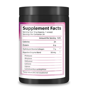 El suplemento de colágeno en polvo con vitamina <span class=keywords><strong>C</strong></span> y ácido hialurónico promueve el cabello saludable del adulto, soporte hermoso para la piel y las uñas - Product Image 2