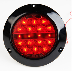 OVOVS-Feu arrière de camion rond étanche de 4 pouces, feux de freinage, feux arrière, feux arrière de remorque ronds de 4 pouces - Product Image 5