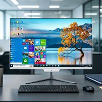 Computadora Todo en Uno de Oficina con Pantalla LED de 23.8 Pulgadas, CPU I5 I7, Cámara Web 1080P, PC Todo en Uno Empresarial de Fábrica Original