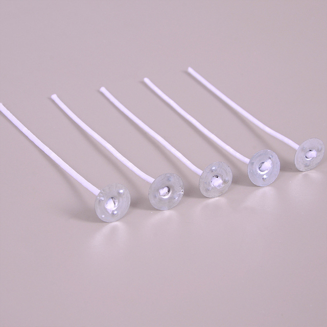 J4-12 100pcs/Set 100% Cotton Eco-Friendly High Quality Candle Wicks for Soy Wax Candle Making