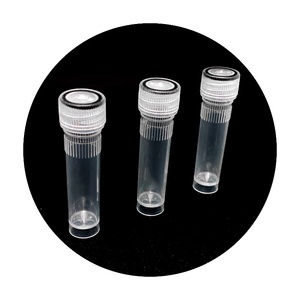 หลอดแช่แข็งอุณหภูมิต่ำพิเศษชนิดตั้งได้เอง ฝาเกลียว PP สำหรับการแพทย์ ปราศจาก DNase และ RNase สำหรับเก็บตัวอย่างเซลล์ในรูปแบบของเหลว - Product Image 5