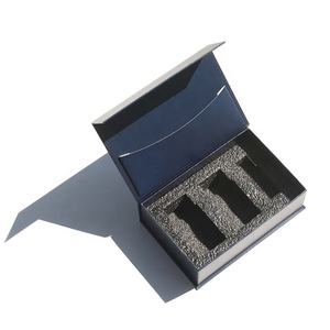 Eu Trendy - Botella con Gotero para Suero Capilar y Corporal, Caja Rígida Magnética Negra de Lujo con Esponja para Crema Facial - Product Image 1