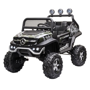Mercedes Benz Unimog Licenciado, Camioneta Monstruo de Pedales para Niños, Funciona con Batería, Control Remoto 2.4G, Juguete de Plástico para Niños de 2 a 4 Años - Product Image 2