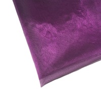 Tissu de satin d'organza liquide de polyester 100% réfléchissant métallique brillant tissu de satin de soie brillant doux
