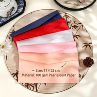 Enveloppe d'invitation de mariage parfumée, papier nacré, carte de remerciement, enveloppe cadeau, OEM