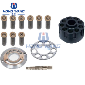 Kit de réparation de pompe hydraulique : Bloc-cylindres, entretoise de retenue, plaque de retenue de sabot de piston, plateau oscillant pour (REXROTH) A10VG18/28/45 - Product Image 2