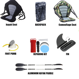 Kayak Inflable Plegable de un Solo Asiento con Tecnología Drop Stitch, Fabricado en China - Product Image 3
