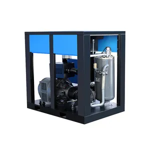 75 Kw 100 Hp Vaste Snelheid Luchtkoeling Direct Aangedreven Industriële Schroef Type Luchtcompressor Voor Industrie Maken