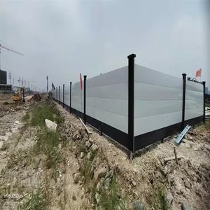 頑丈な仮設フェンスパネル、迅速設置、高効率、建設現場の安全柵、安全囲い - Product Image 1