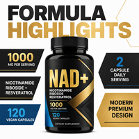 Private Label Nad + Tmg Cell Plus Lipo Booster Vitamine en vrac Trans Con Resveratrol Supplément Nad Comprimés pour la santé