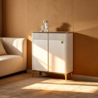 Meuble à chaussures en bois écologique, grande capacité, style moderne minimaliste, pour entrée et couloir