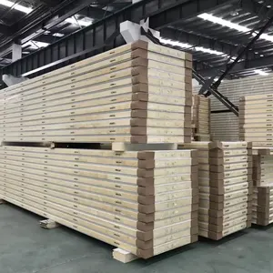 Supply Cold storage Panels Sandwich Panel Manufacturer Price 100mm thickness with Cam-lock