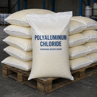 Chlorure de polyaluminium (PAC) de qualité potable, poudre blanche, 30% de pureté élevée