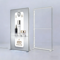 Bannière publicitaire LED double face en tissu, boîte à lumière pour exposition photo, stand modulaire, affichage LED rétroéclairé, boîte à lumière SEG