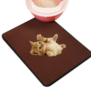 Zhicheng EVA <b>Cat</b> Litter Mat Rectangle Easy Clean For <b>Cats</b> - Product Image 4